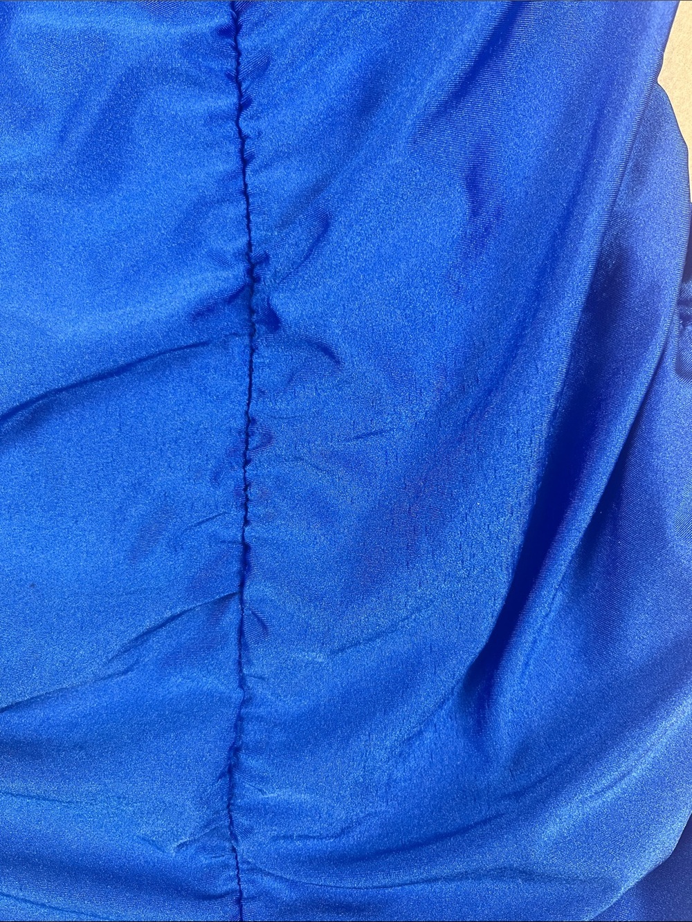 Sherri Hill Cobalt Blue One Shoulder party dress (Flawed)
Size: 2 - Picture 5 of 10
